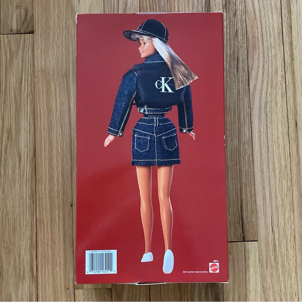 NWT BARBIE Calvin Klein Jeans Bloomingdales BARBIE doll #16211  1996